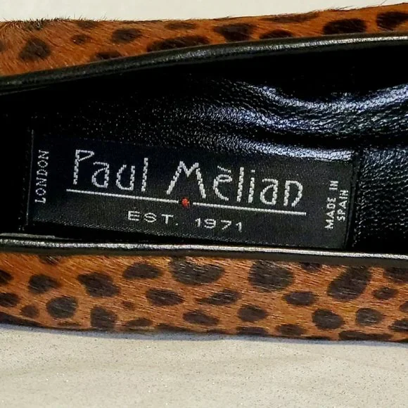 PAUL MELIAN London Cheetah Print Pump 7B - Picture 11 of 12